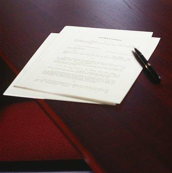 Last Will and Testament Last Will and Testament IMAGE